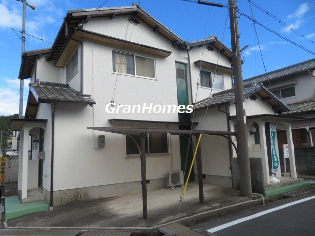 島田連棟戸建の建物外観