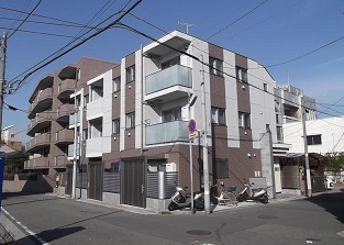 横浜市中区本牧元町のマンションの建物外観