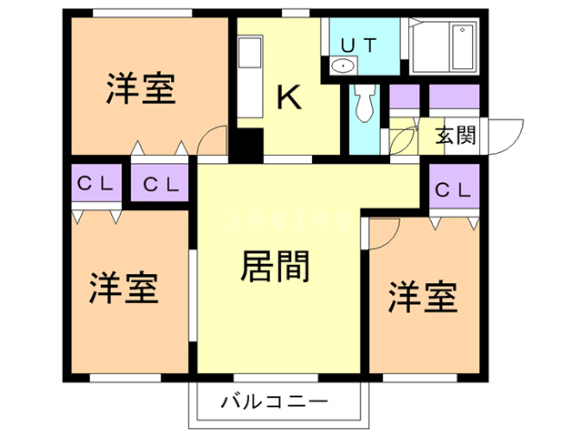 ピュアハイツ３２１の間取り