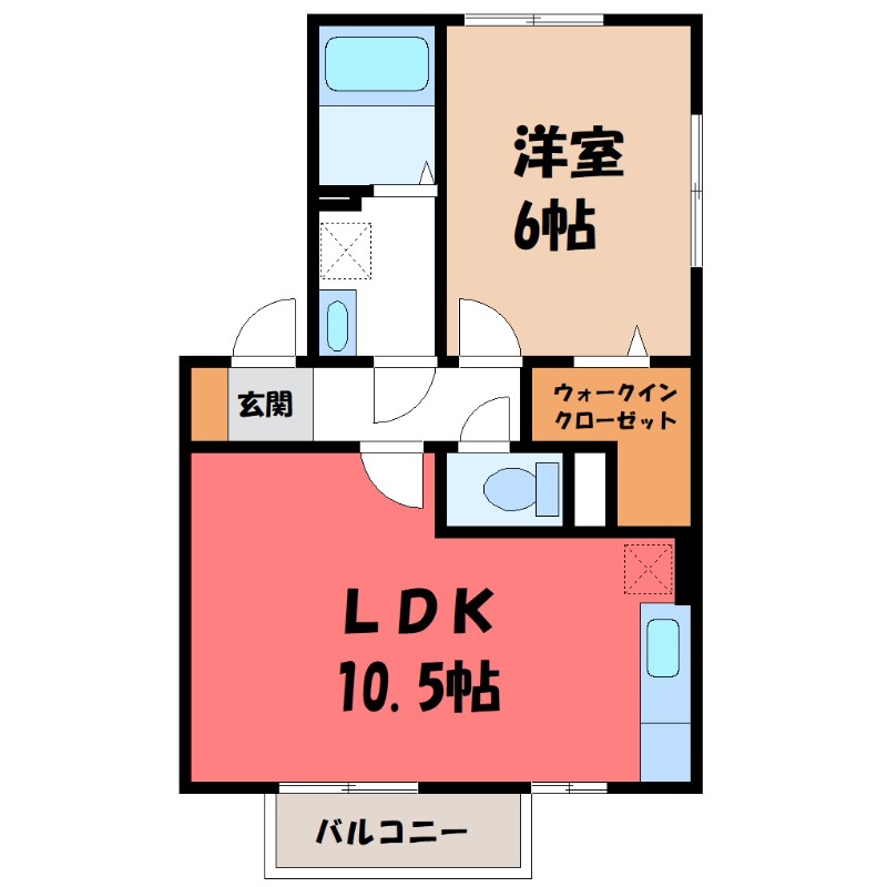 リヴェール上柴の間取り