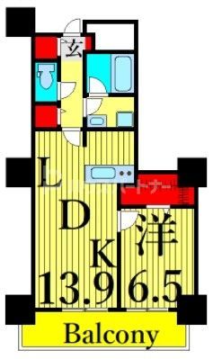 【ロイヤルパークスタワー南千住の間取り】