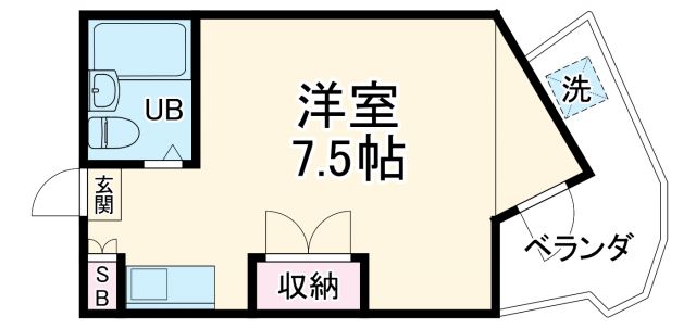 名古屋市守山区森孝のマンションの間取り