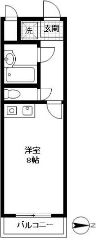 ポンデロッサ鶴見IIの間取り