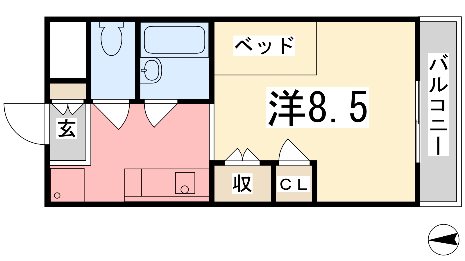 オーキッドコートの間取り