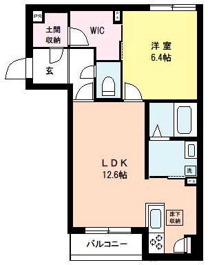 シティホームズVIIの間取り