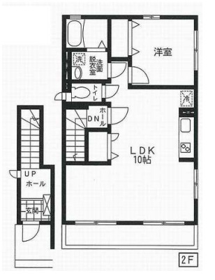 熊谷市宮本町のアパートの間取り