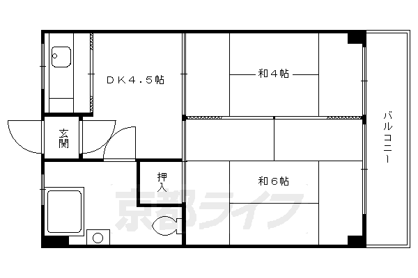 小堀マンション（久保町）の間取り