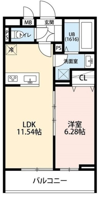 リコルテ光IIの間取り