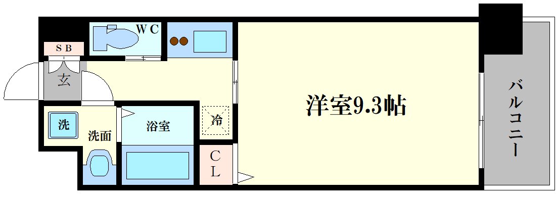 フォレストグレイス滝井駅前Iの間取り