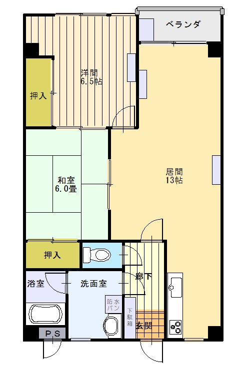 レジデンス両替町の間取り