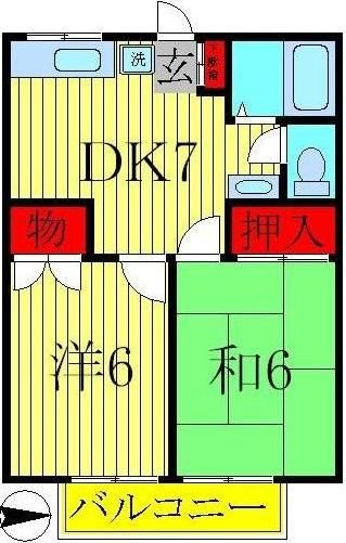 カントリーハウスの間取り