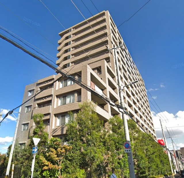 大阪市此花区島屋のマンションの建物外観