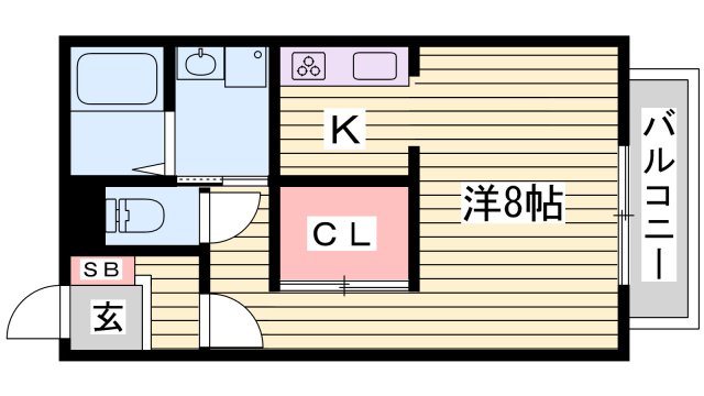 メゾンセレッソの間取り