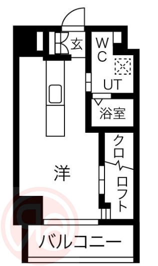 アイボリーポワント難波ＷＥＳＴの間取り