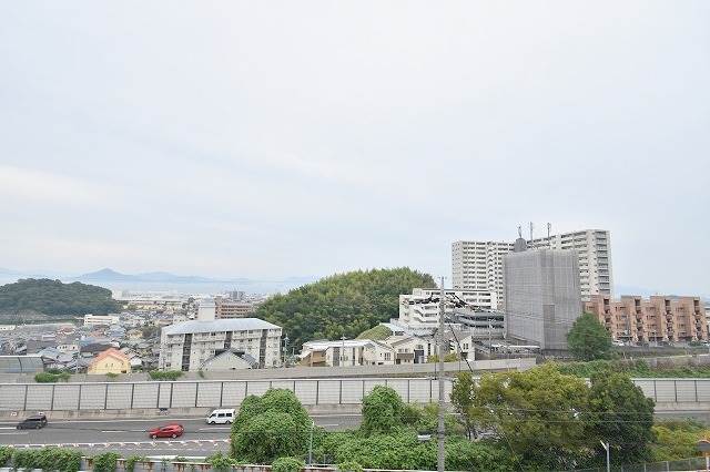 【広島市西区井口台のマンションの眺望】