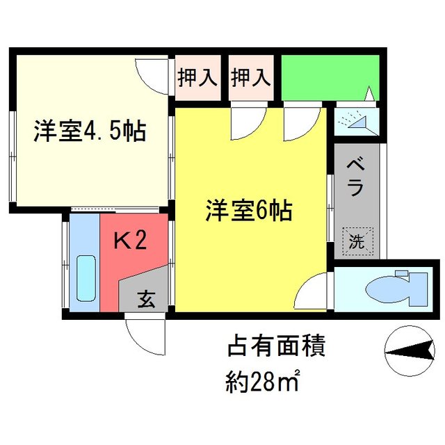 葉山寿荘の間取り