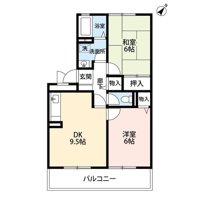 メゾンドフレールIIの間取り