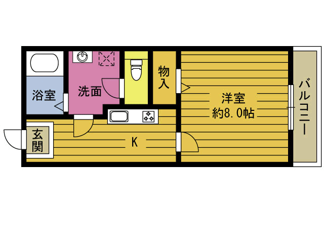 グランマーレ大分空港の間取り