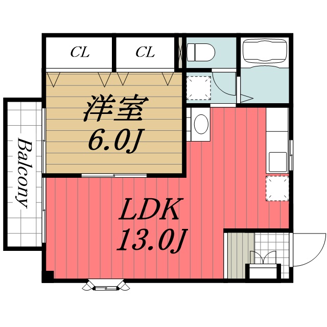 佐倉市臼井のアパートの間取り