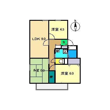 ウィンディア木の丸の間取り