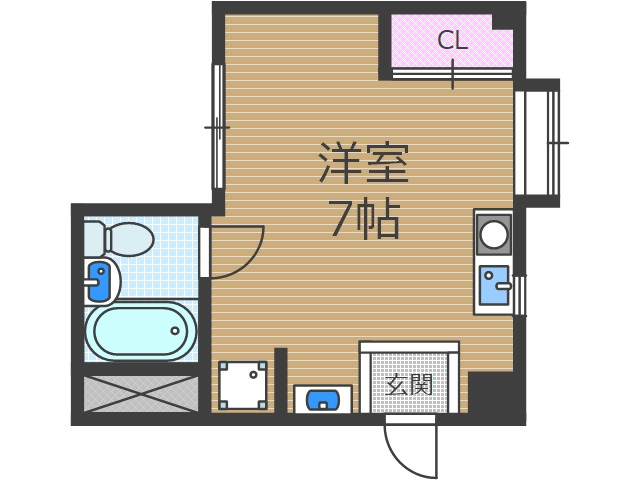 ヤンディ2の間取り