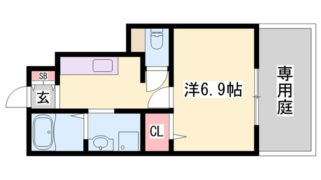 ヴィンヒル２３の間取り