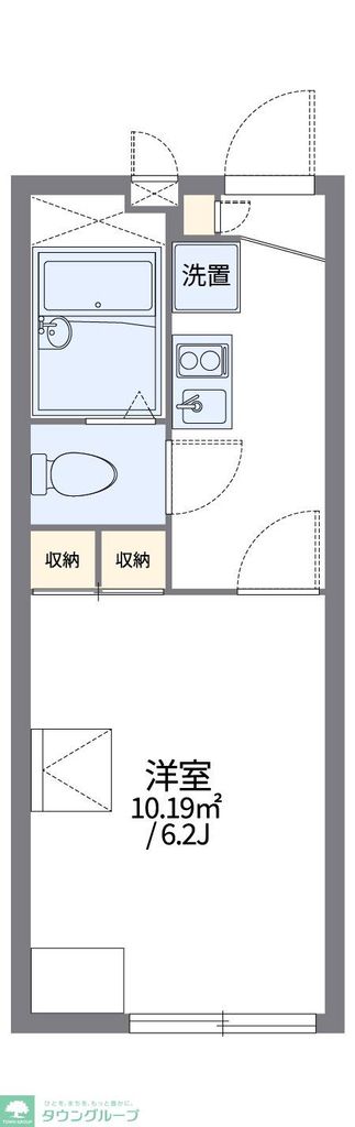 レオパレスフォレストIIの間取り