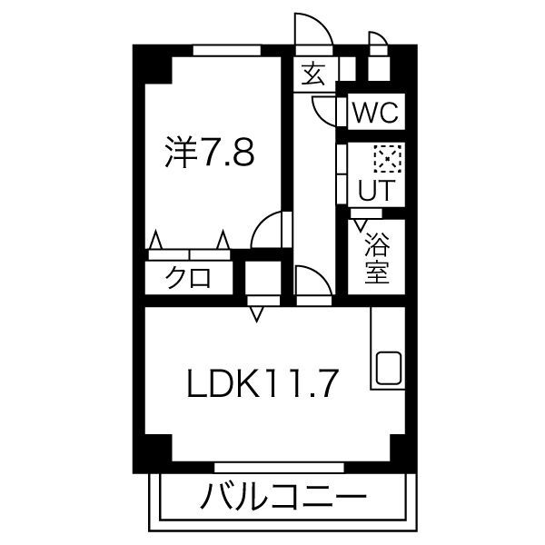 SYMPATHIE Dの間取り