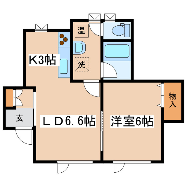 サンセットヒルズＭＳの間取り