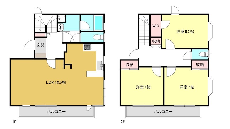 【フェニーチェ日吉参番館の間取り】