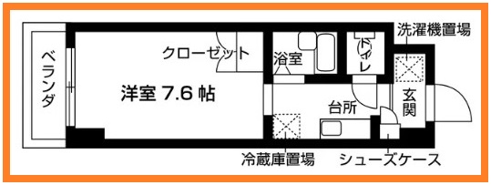 ハーモニックの間取り