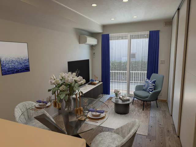 居室・リビング　イメージです実際家具家電は設置されておりません