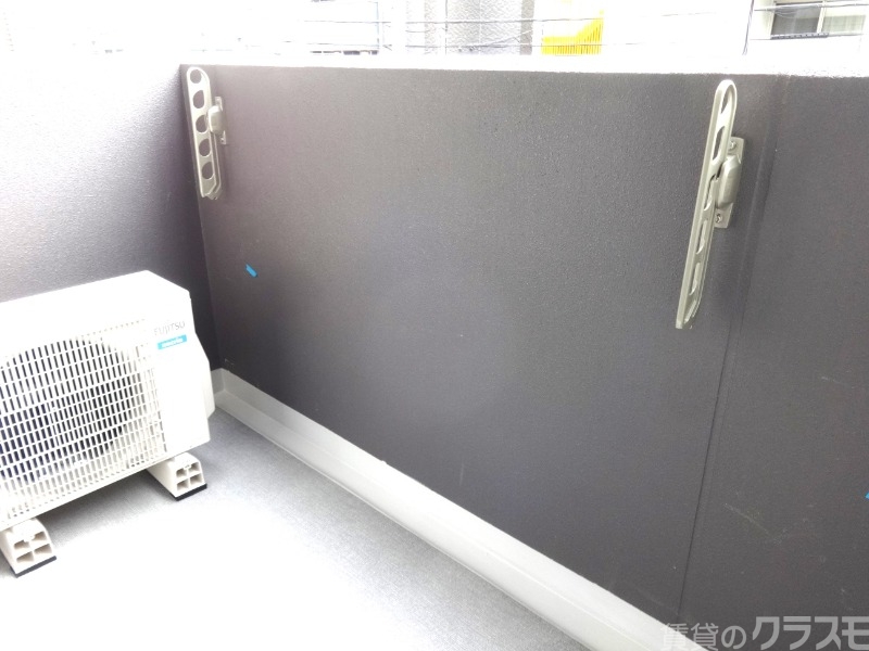 バルコニー　バルコニーもきちんと確保です。