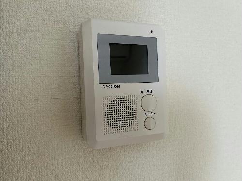 セキュリティ　モニター付きインターホン
