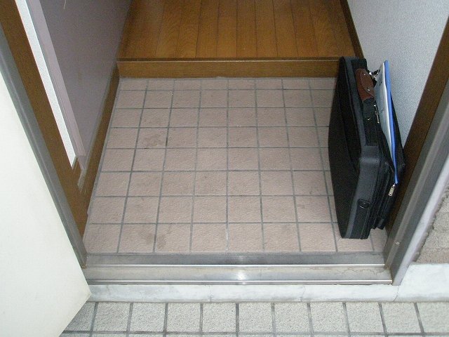 玄関　ゆったりとした玄関です