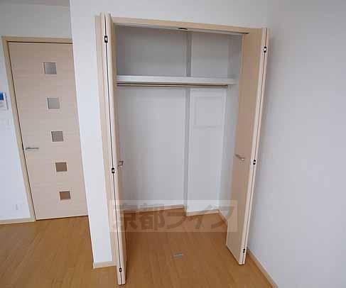 収納　奥行きもたっぷりの収納です