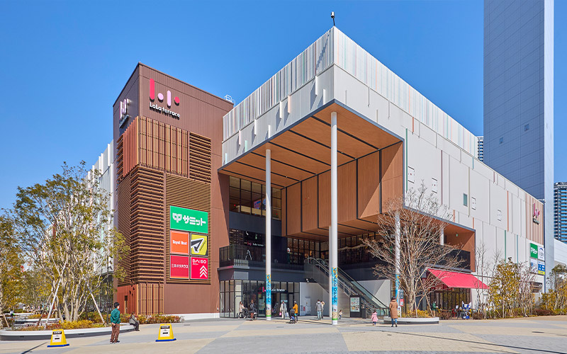 ショッピングセンター　ららテラスHARUMI　FLAG（ショッピングセンター）まで975m