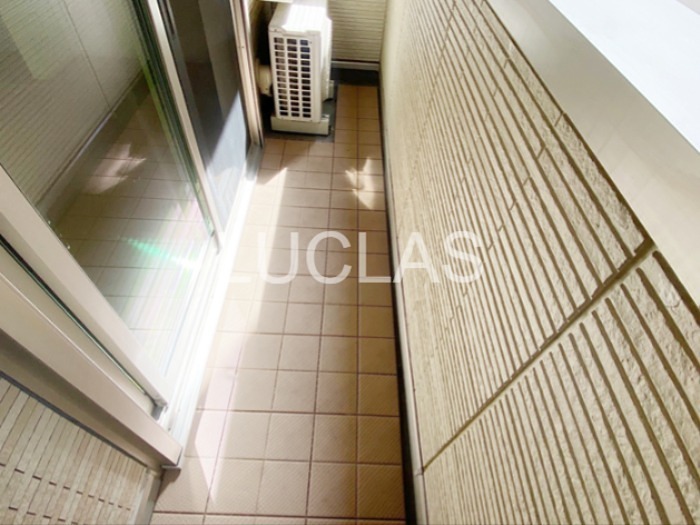 バルコニー　プライベート性の高いバルコニーで安心♪