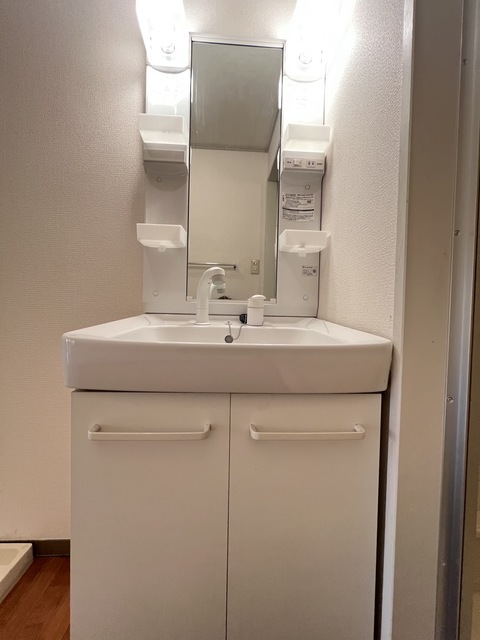 洗面設備　リノベ前写真