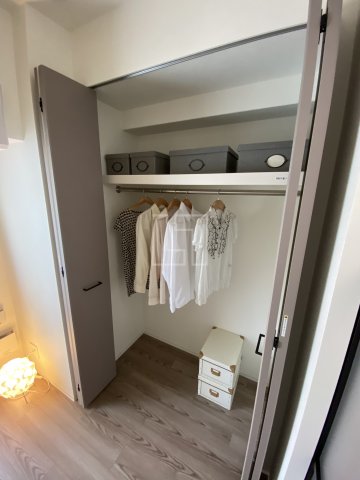 収納　クロスレジデンス阿波座　クローゼット