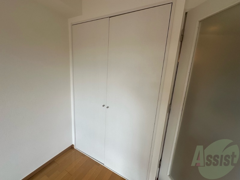 収納　ここに収納があります。収納があると部屋が広く使えます。