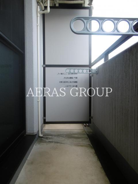 バルコニー　他部屋参考。