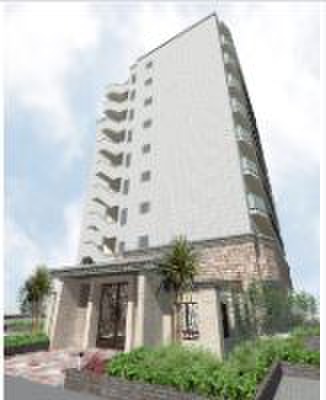 建物外観　建築中