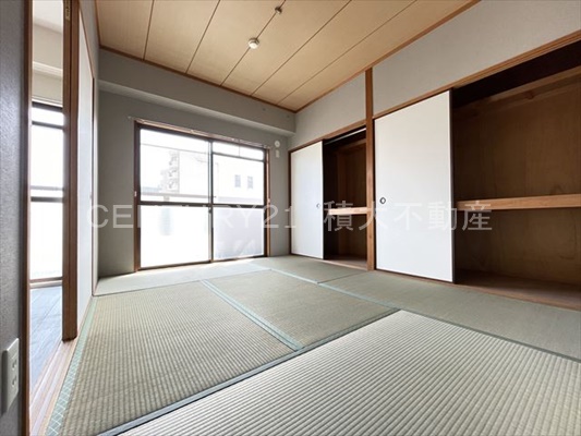 収納　物入のある和室