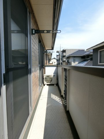 バルコニー　イメージD201号室の写真