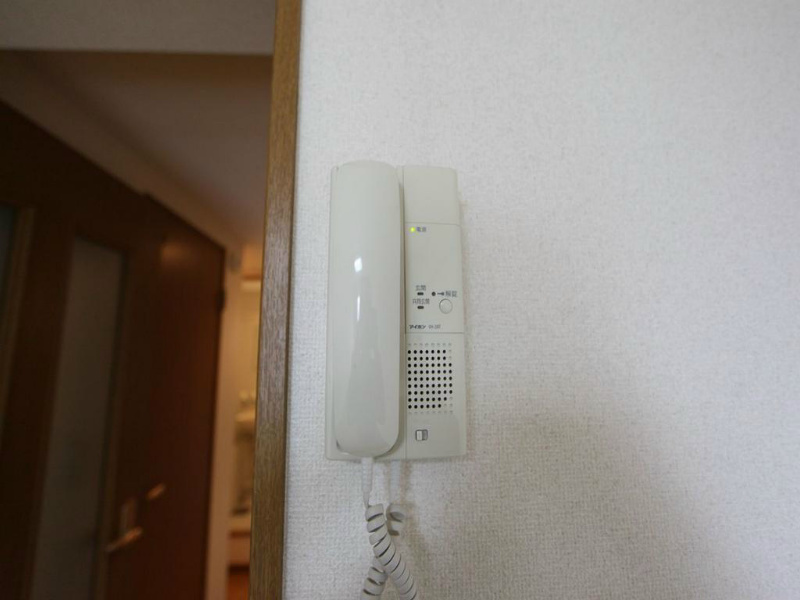 セキュリティ　インターホン付