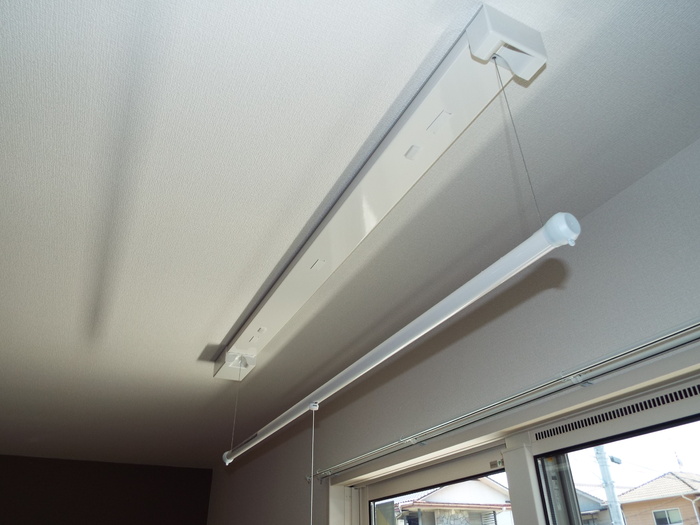 その他設備　室内物干し