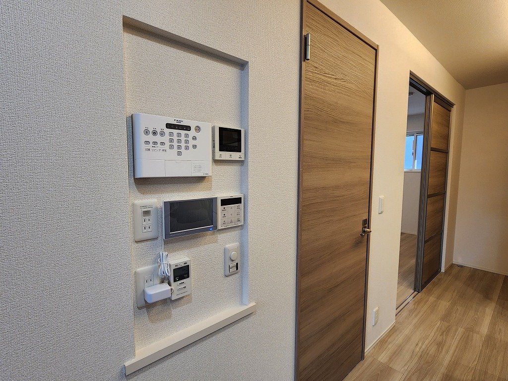 セキュリティ　ＡＬＳＯＫホームセキュリティー導入　ＴＶモニターフォン完備