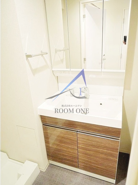 洗面設備　洗面台です。