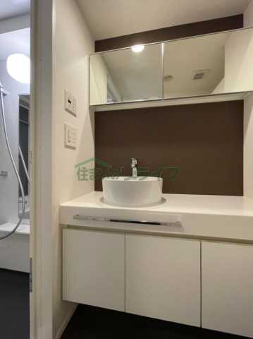 洗面設備　パークフラッツ中目黒